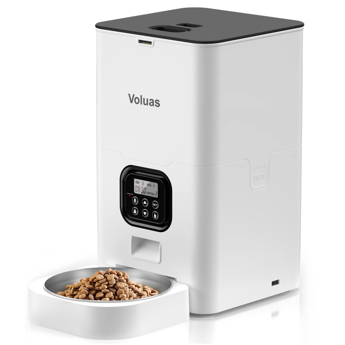 Automatic Pet Feeder With Timed Meal Scheduling