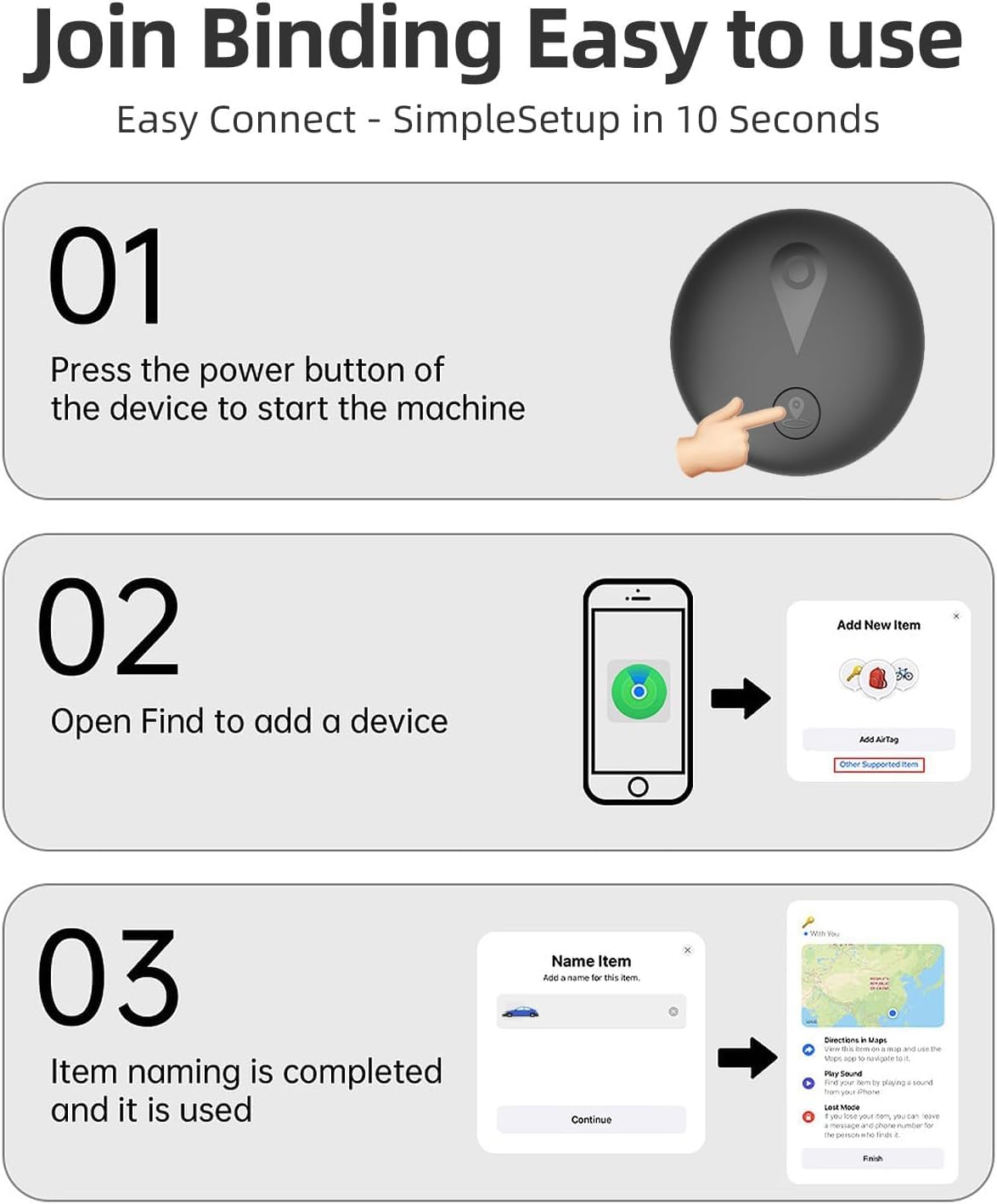 GPS Tracker for Dogs, Smart Collar with Real-Time Locator with Holder