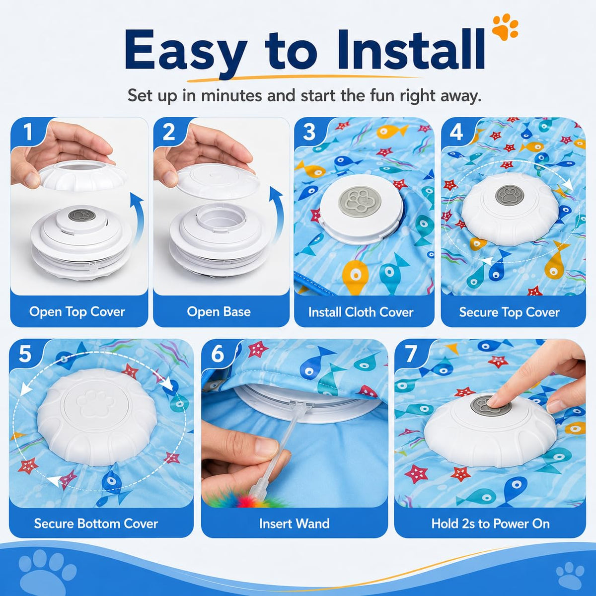 Interactive Cat Toys for Indoor Play & Enrichment