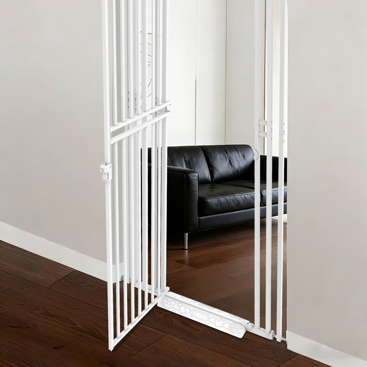 Extra Tall Cat Gate With No-Drill Installation