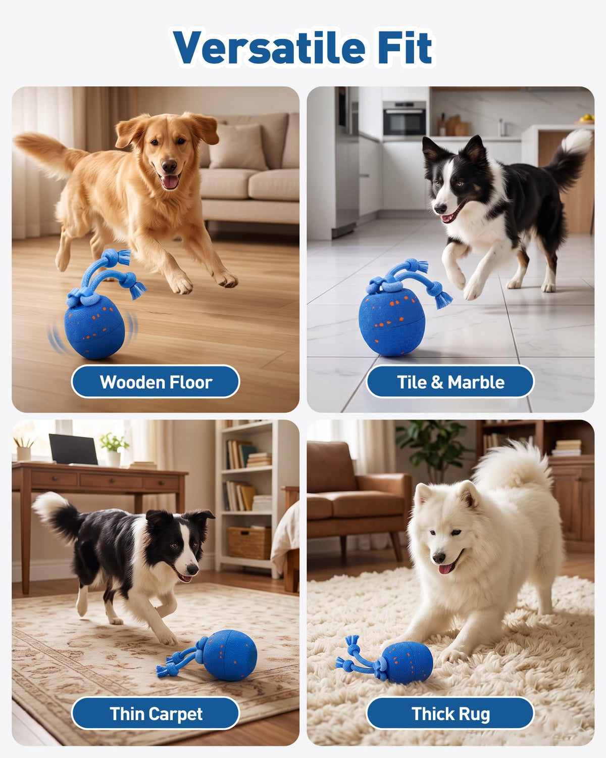 Smart Interactive Dog Ball With Automatic Motion