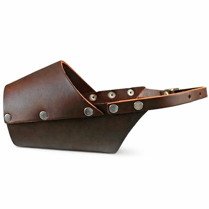 Jorvet Leather Muzzle for Pets