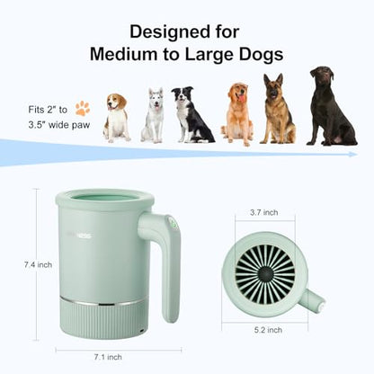 Automatic Dog Paw Cleaner for Small & Medium Dogs