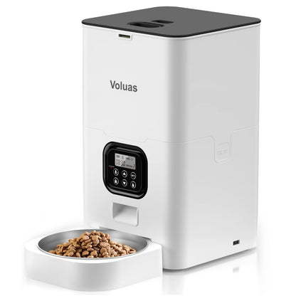 Automatic Pet Feeder With Timed Meal Scheduling