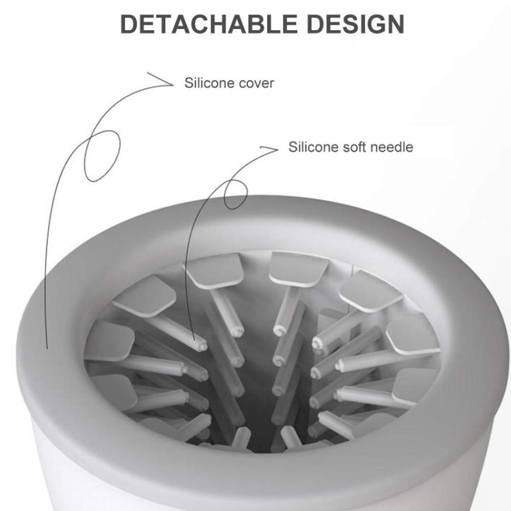 Automatic Dog Paw Cleaner With Soft Silicone Brush