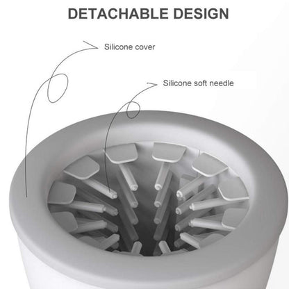 Automatic Dog Paw Cleaner With Soft Silicone Brush