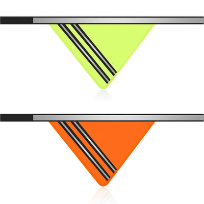 High-Visibility Reflective Dog Bandanas – 2 Pack