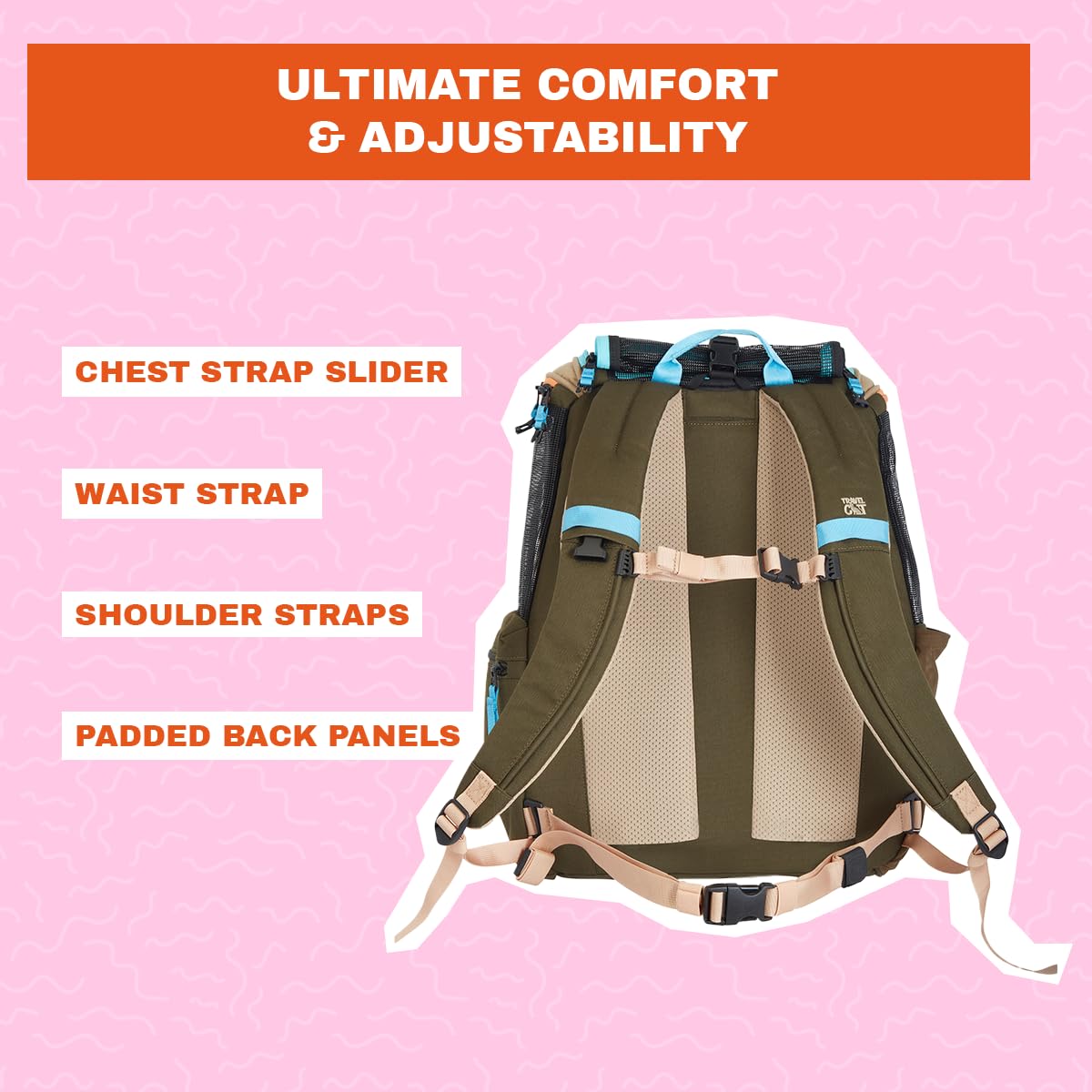 Navigator Convertible Mesh Cat Carrier Backpack