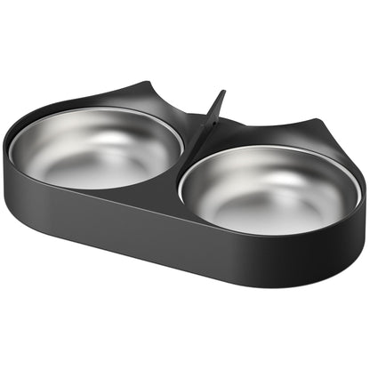 5L Automatic Cat Feeder With Dual Steel Bowls