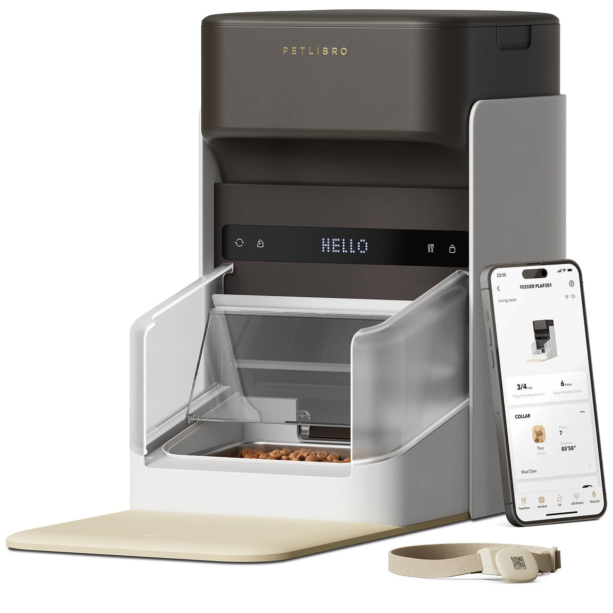 RFID Cat Feeder With Personalized Meal Access
