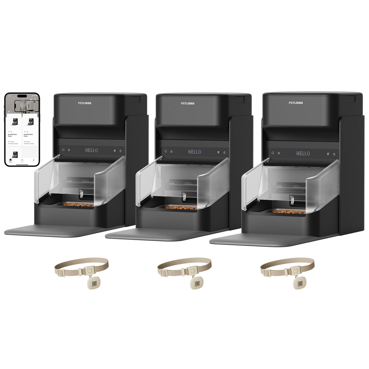 RFID Cat Feeder With Personalized Meal Access