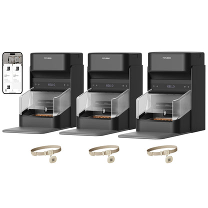 RFID Cat Feeder With Personalized Meal Access