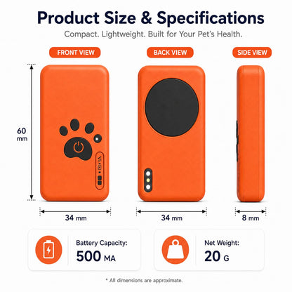 Smart Dog Health & Activity Monitoring Collar