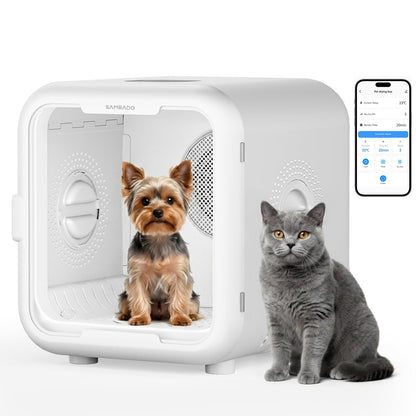 Quiet Pet Dryer Box With App Control & 6 Modes
