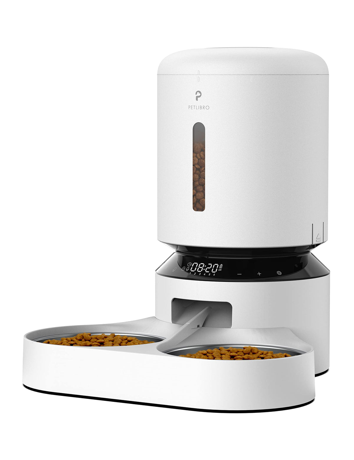5L Automatic Cat Feeder With Dual Steel Bowls