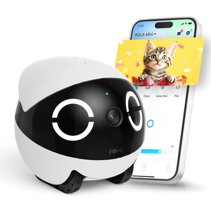 EBO ROLA Mini 2K Mobile Pet Camera Robot