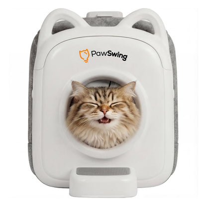 Smart Cat Self-Groomer With Feeder & Tracking