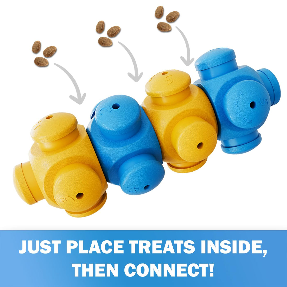 Interactive Dog Puzzle Toy With Treat Dispenser