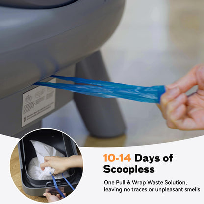 Automatic Self-Cleaning Cat Litter Box