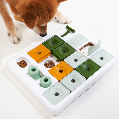 3-Level Dog Puzzle Toy for Mental Stimulation