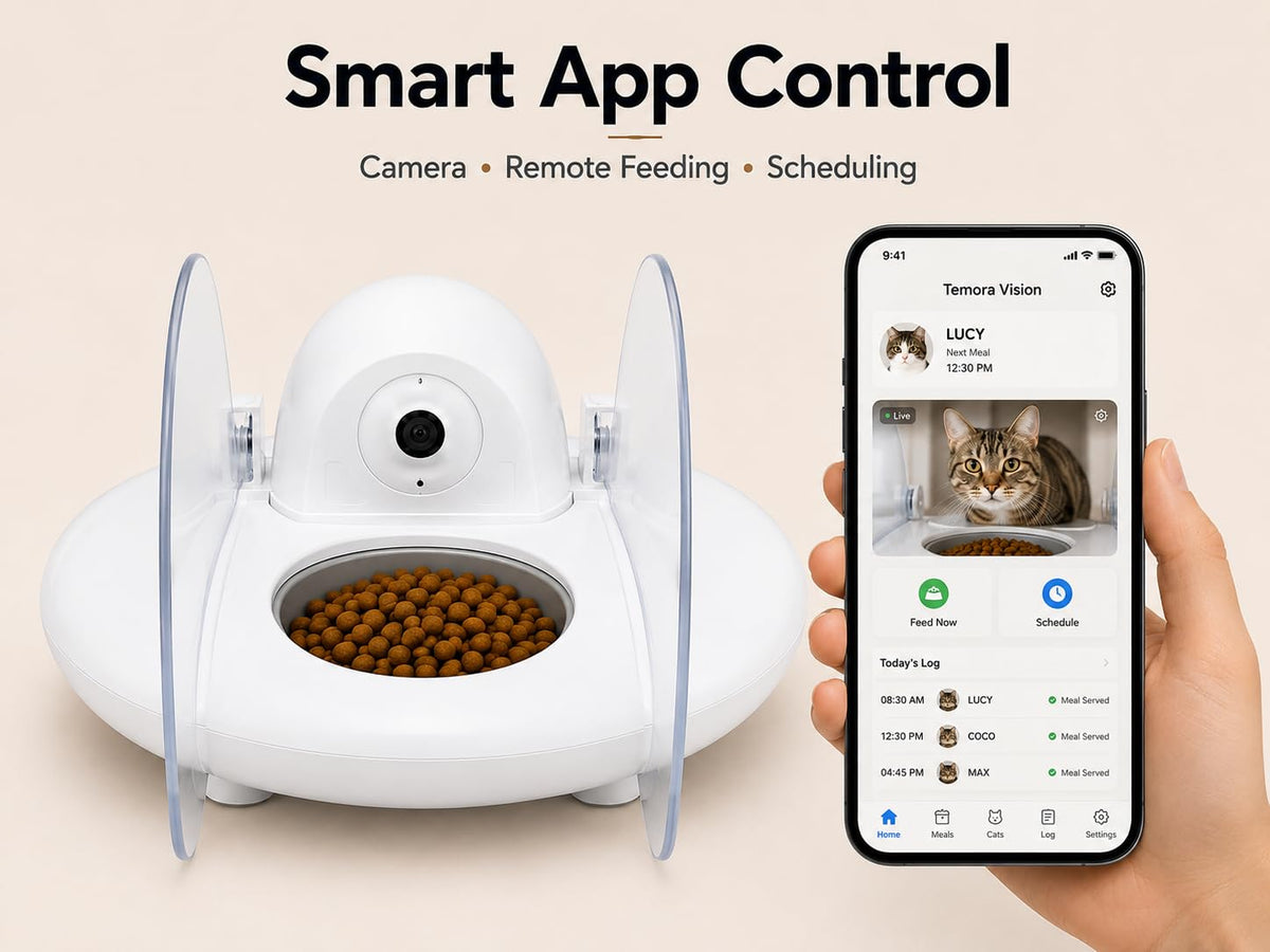 AI Smart Cat Feeder With Face Recognition