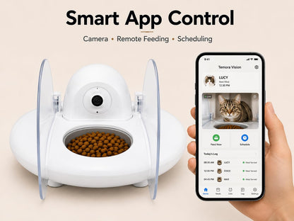 AI Smart Cat Feeder With Face Recognition