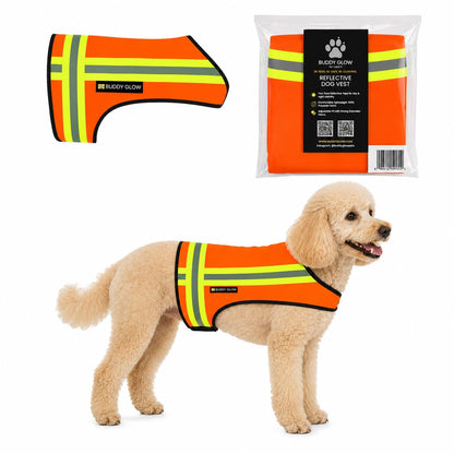 High-Visibility Reflective Dog Safety Vest