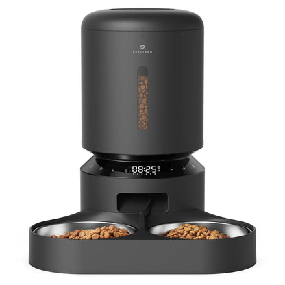 5L Automatic Cat Feeder With Dual Steel Bowls