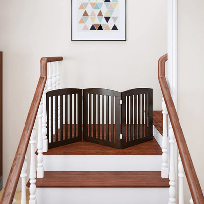 Wooden Freestanding Foldable Dog Gate
