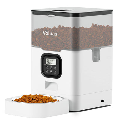 Automatic Pet Feeder With Timed Meal Scheduling