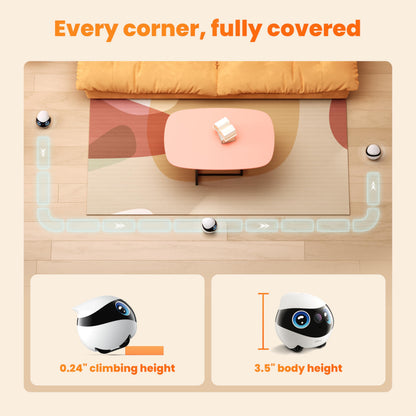 EBO Mini 2K Mobile Pet Camera Robot