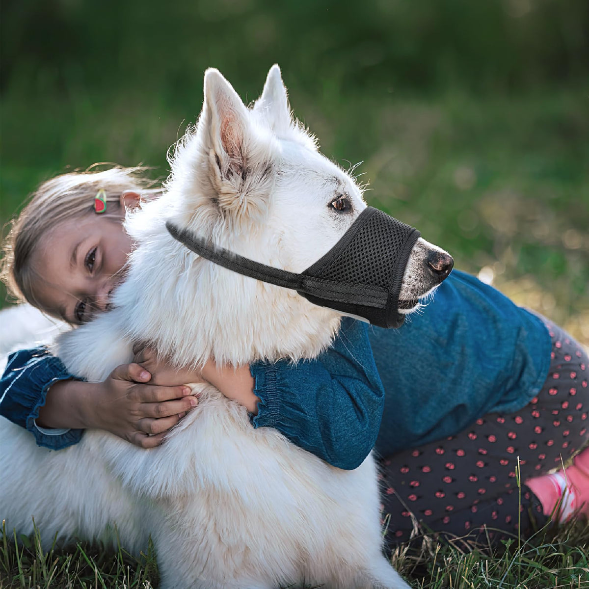 Soft Breathable Mesh Dog Muzzle