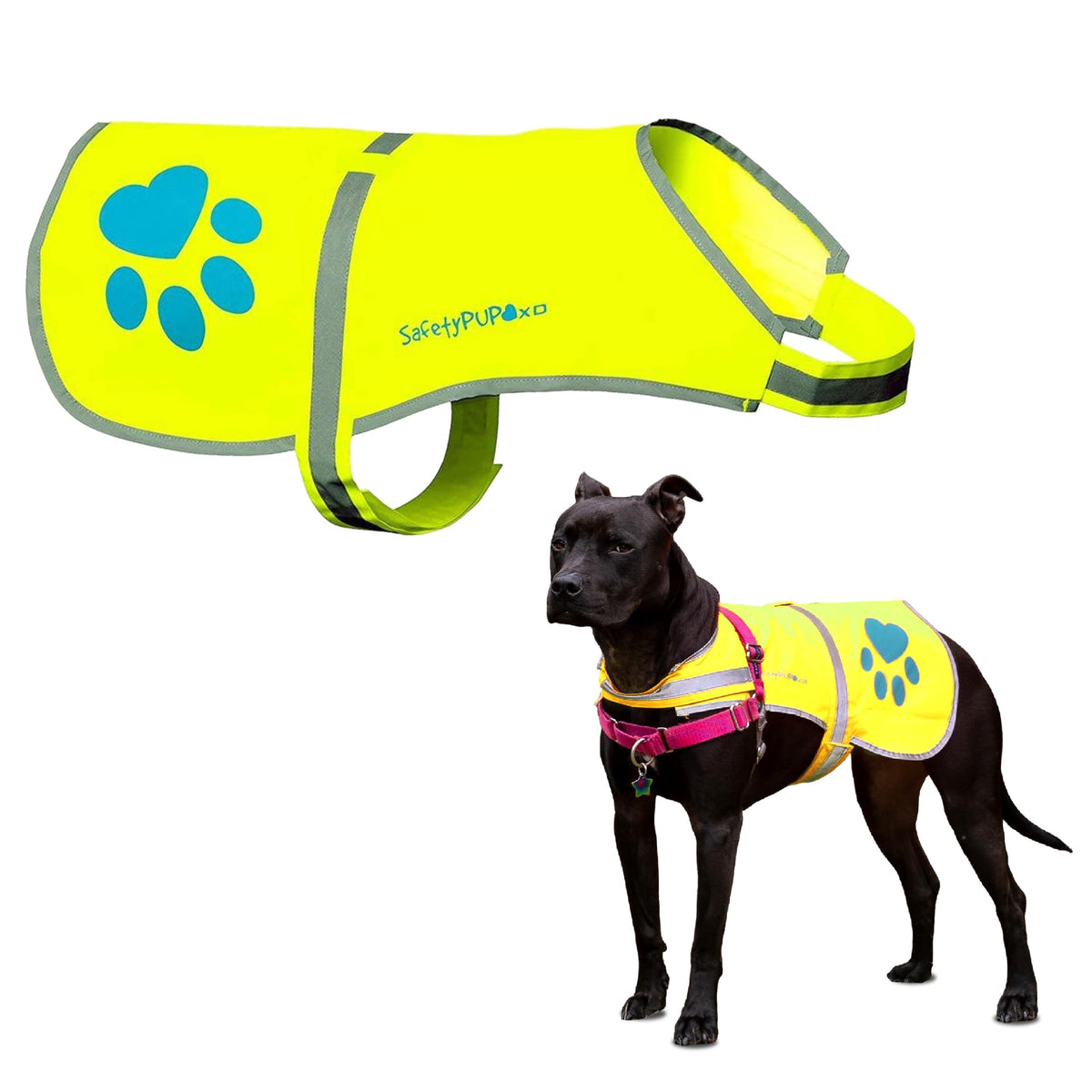 High-Visibility Reflective Dog Safety Vest