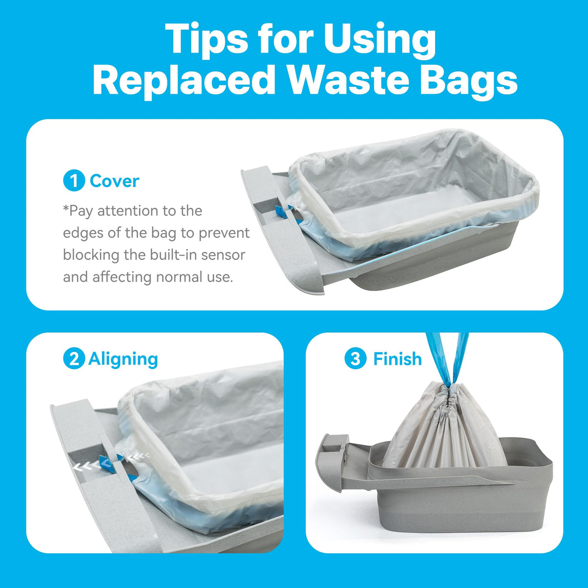 Open-Top Self-Cleaning Cat Litter Box