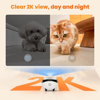 EBO Mini 2K Mobile Pet Camera Robot