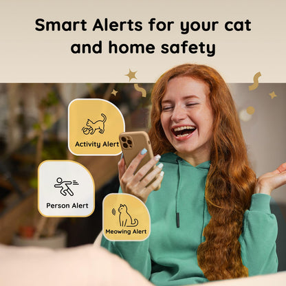 Pet Camera With Remote Treat Dispenser