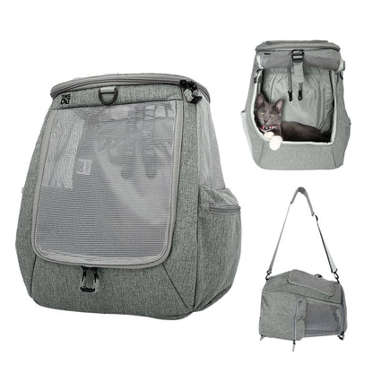 Navigator Convertible Mesh Cat Carrier Backpack