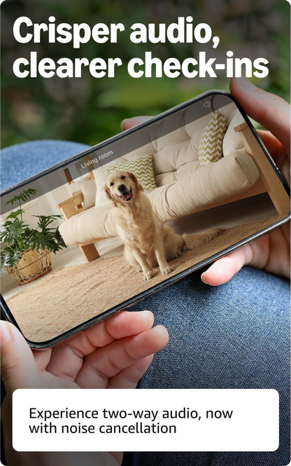 2K Indoor Pet Camera With Night Vision – 3 Pack