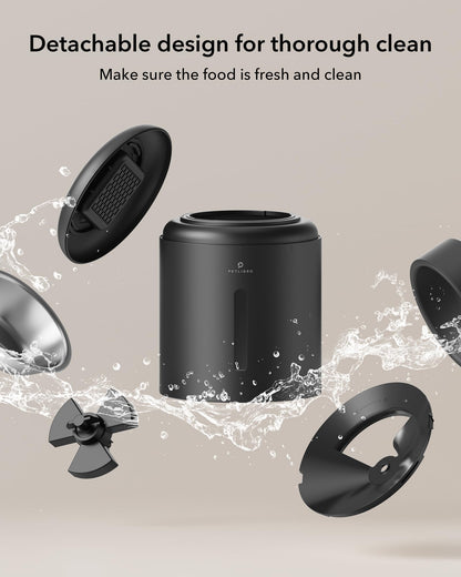 5L Automatic Cat Feeder With Dual Steel Bowls