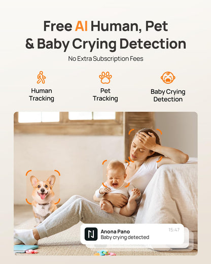 Anona 4K Indoor Smart Pet Camera