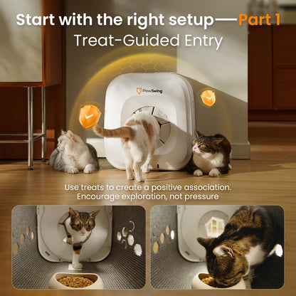 Cat Self-Grooming House With Tongue-Inspired Brush