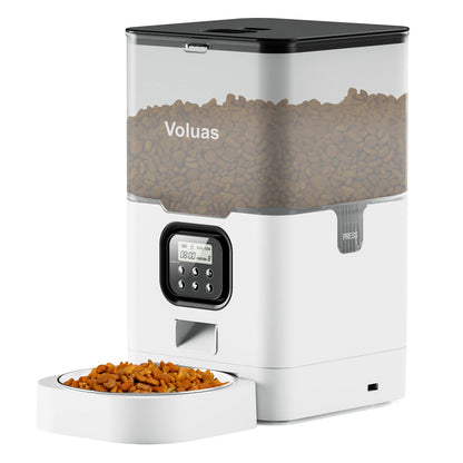 Automatic Pet Feeder With Timed Meal Scheduling