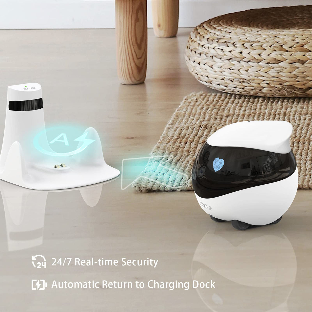 EBO SE 1080p Mobile Pet Camera Robot