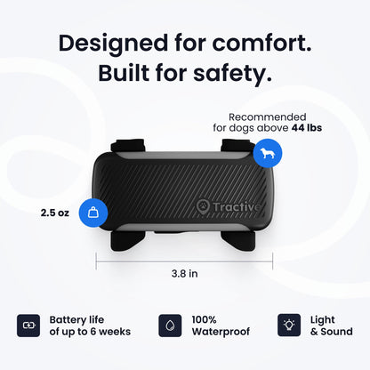 XL Smart Dog GPS Tracker With Virtual Fence