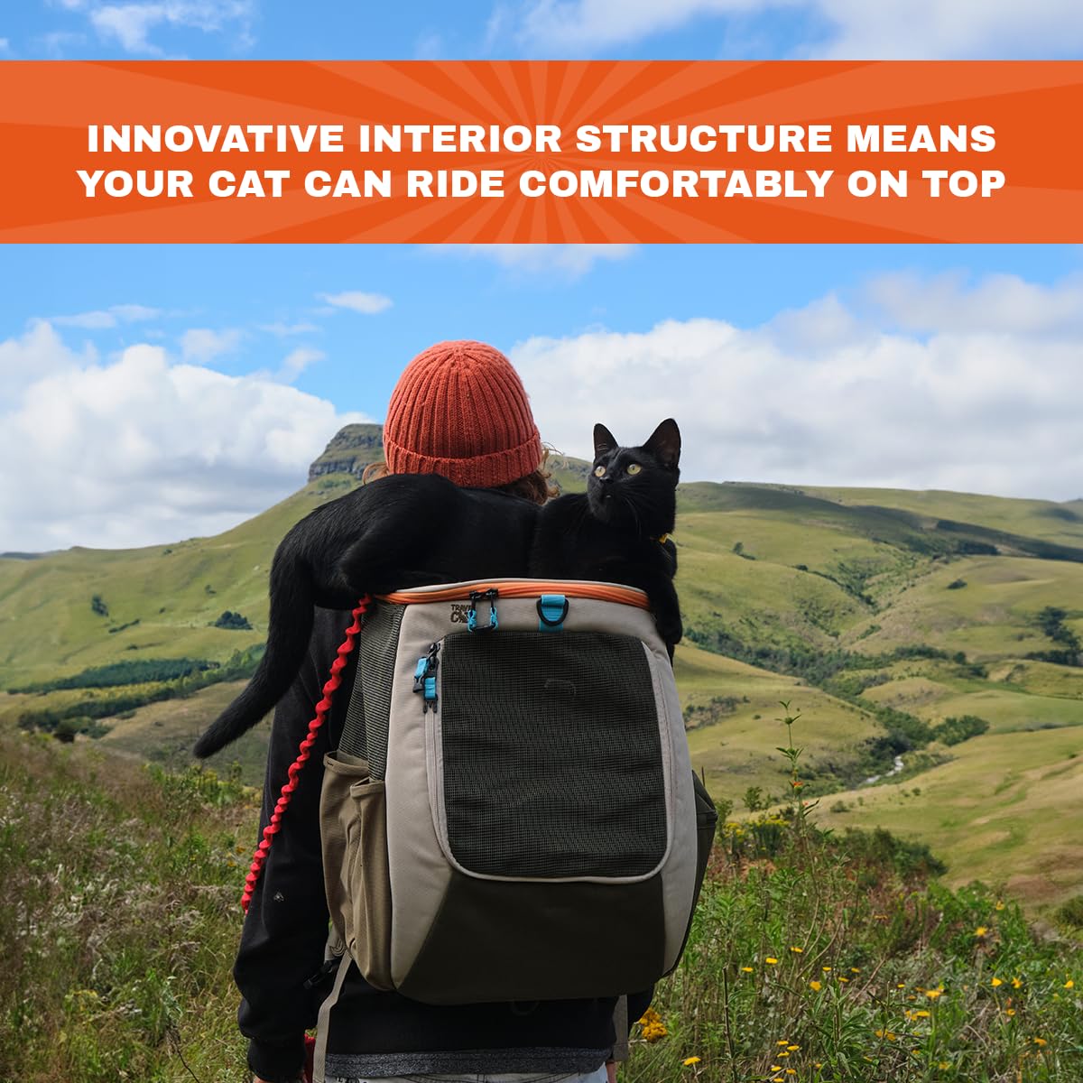 Navigator Convertible Mesh Cat Carrier Backpack