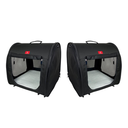 Portable 2-in-1 Double Pet Travel Kennel