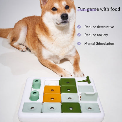 3-Level Dog Puzzle Toy for Mental Stimulation