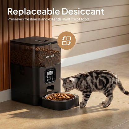 Automatic Pet Feeder With Timed Meal Scheduling