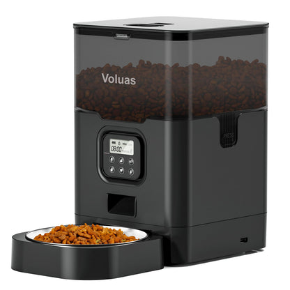 Automatic Pet Feeder With Timed Meal Scheduling