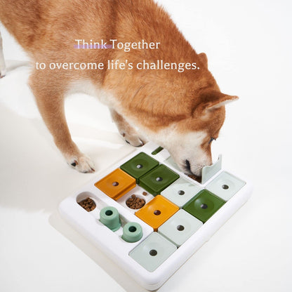 3-Level Dog Puzzle Toy for Mental Stimulation